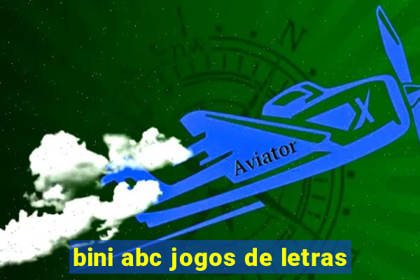 bini abc jogos de letras